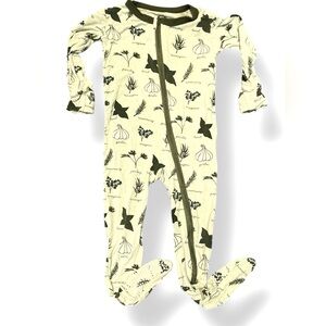 GUC Bamboo Viscose Footie/Coverall by Kickee Pants -  So Soft!!! (12-18 mos)